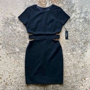 Lulu’s Feeling the Heat Black Bodycon Dress Size M
